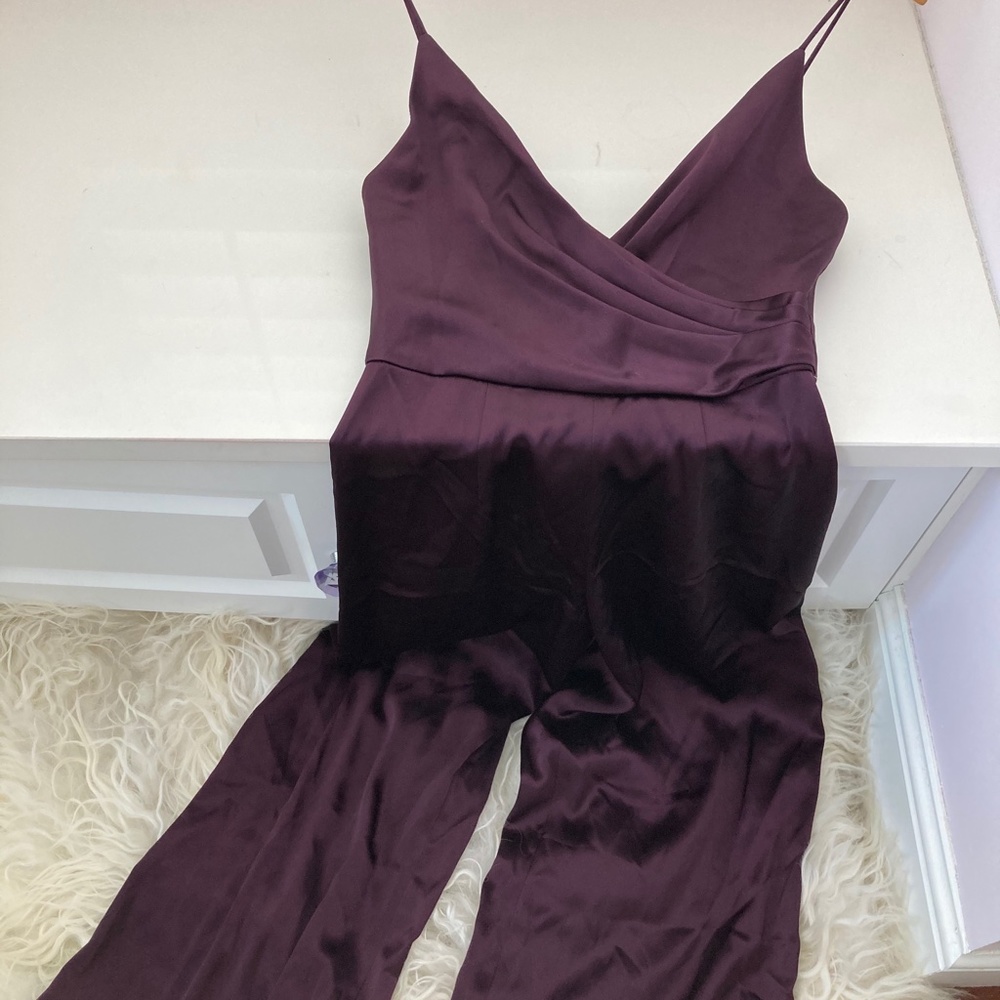 JILL JILL STUART Side Draped Jumpsuit - Picture 4 of 8